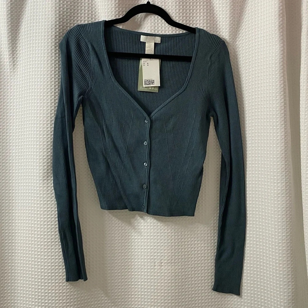 NWT H&M Ribbed Sweater - Picture 4 of 6
